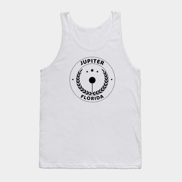 Jupiter, Florida Golf Tank Top by Mountain Morning Graphics